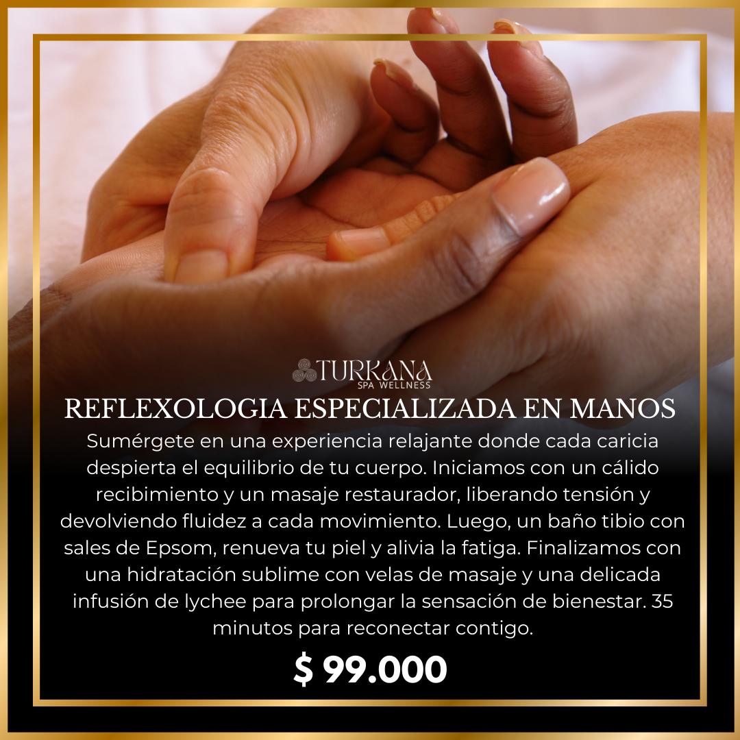 REFLEXOLOGÍA ESPECIALIZADA EN MANOS