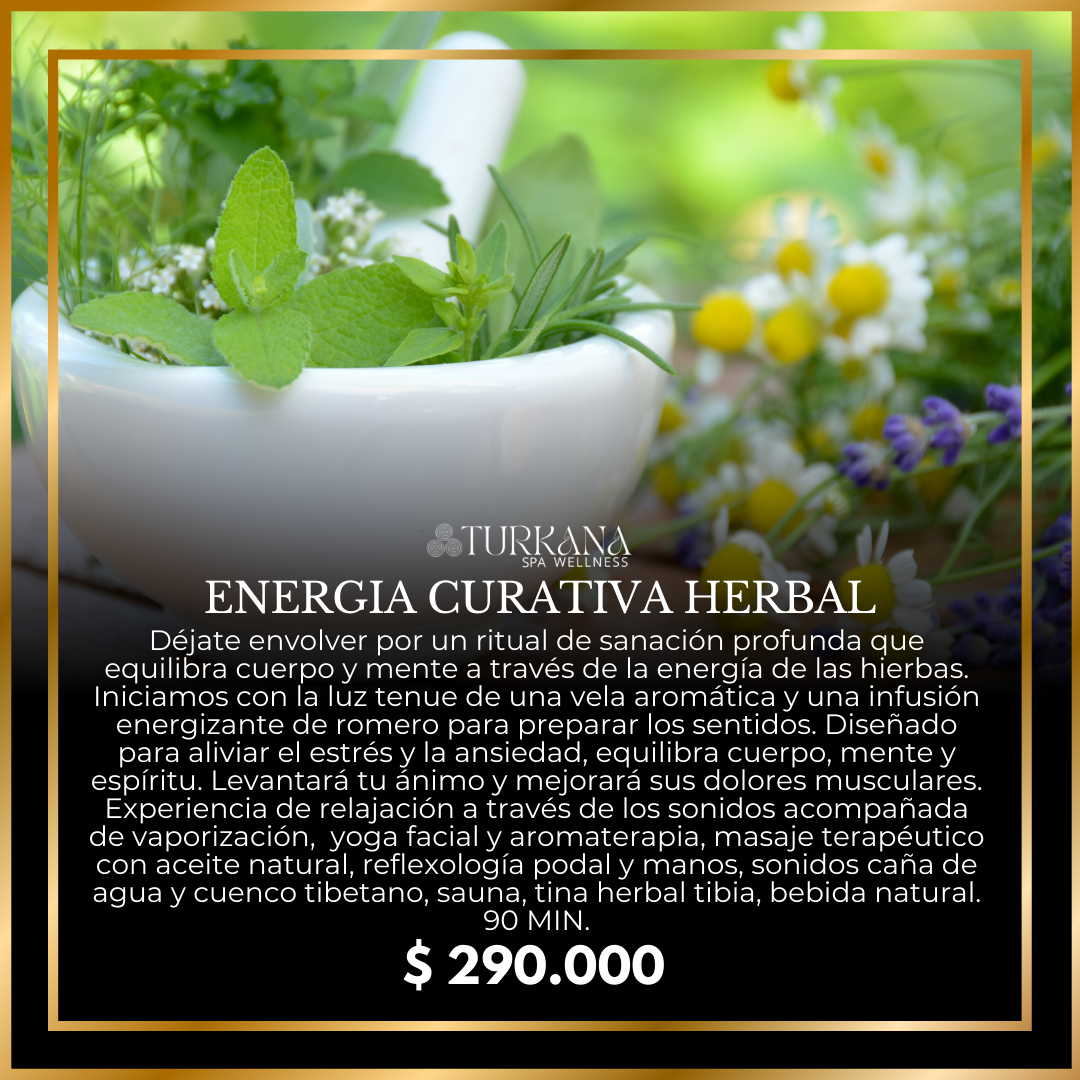 ENERGÍA CURATIVA HERBAL